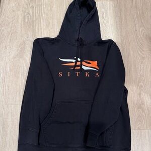 Sitka Black Hoodie for Men